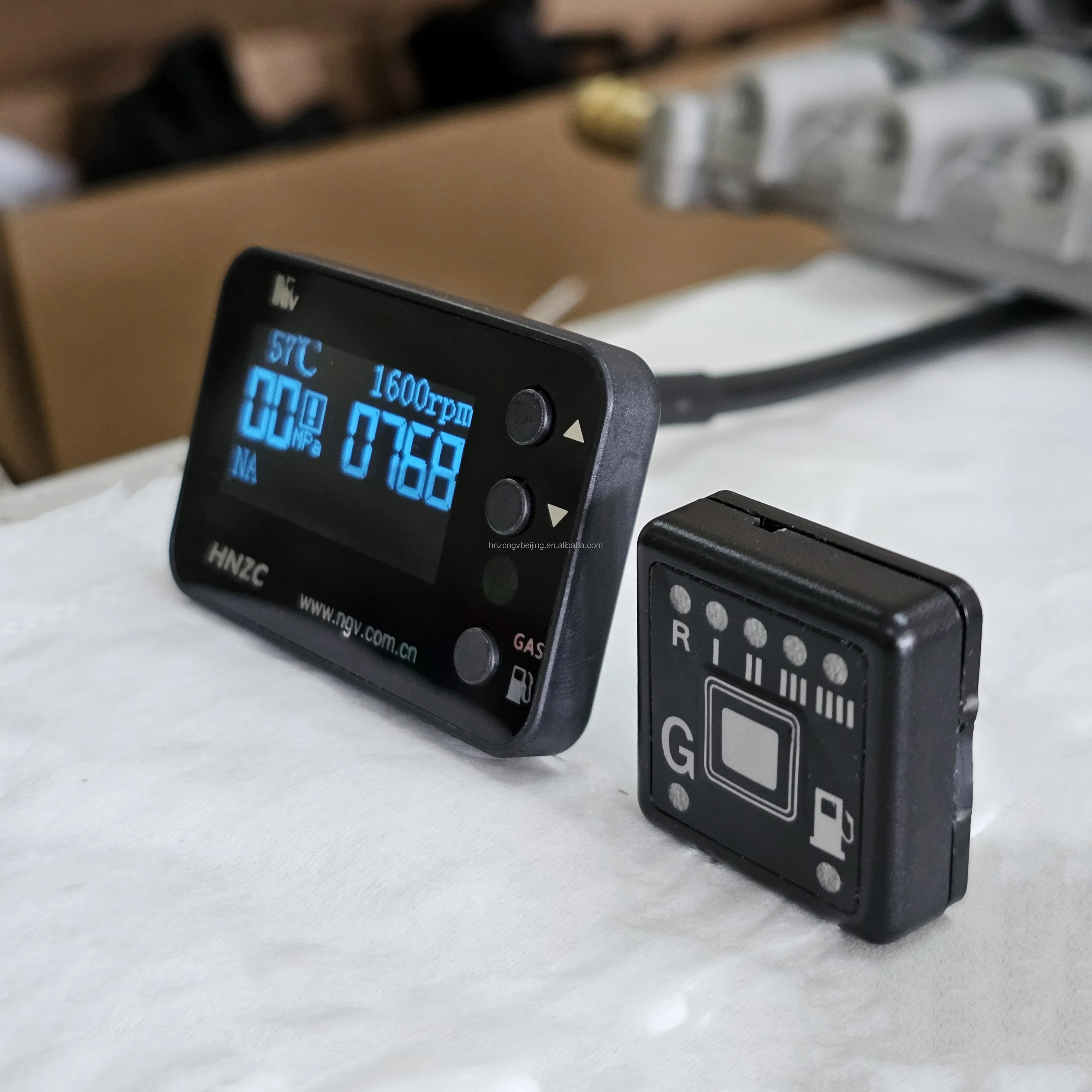 HN48 the Digital Display Switch for CNG and LPG Vehicles, Replacing the Button Switch AEB Natural Gas Engine Usage