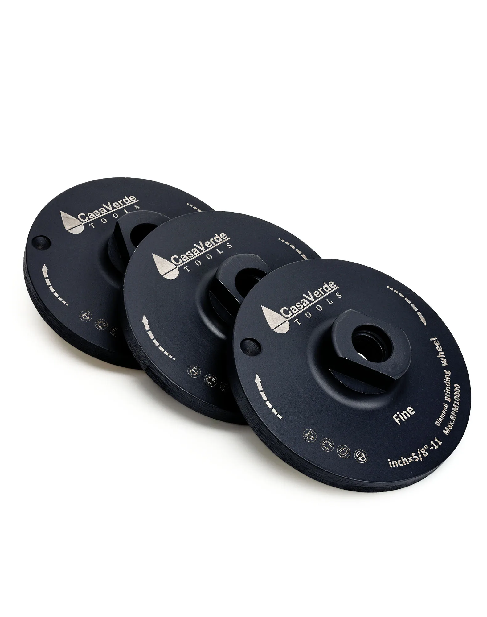 Casaverde 100mm Granite Cup Wheels,4