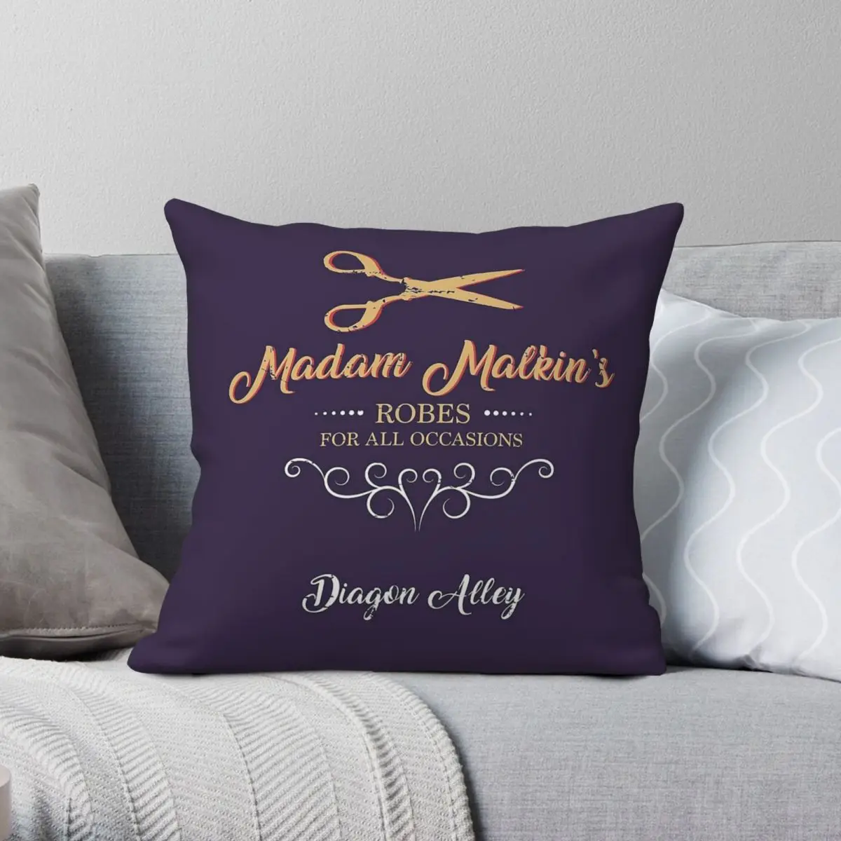 Madam Malkin's Robes For All Occasions Pillowcase Polyester Linen Velvet Creative Decor Throw Pillow Case Home Cushion Case 18