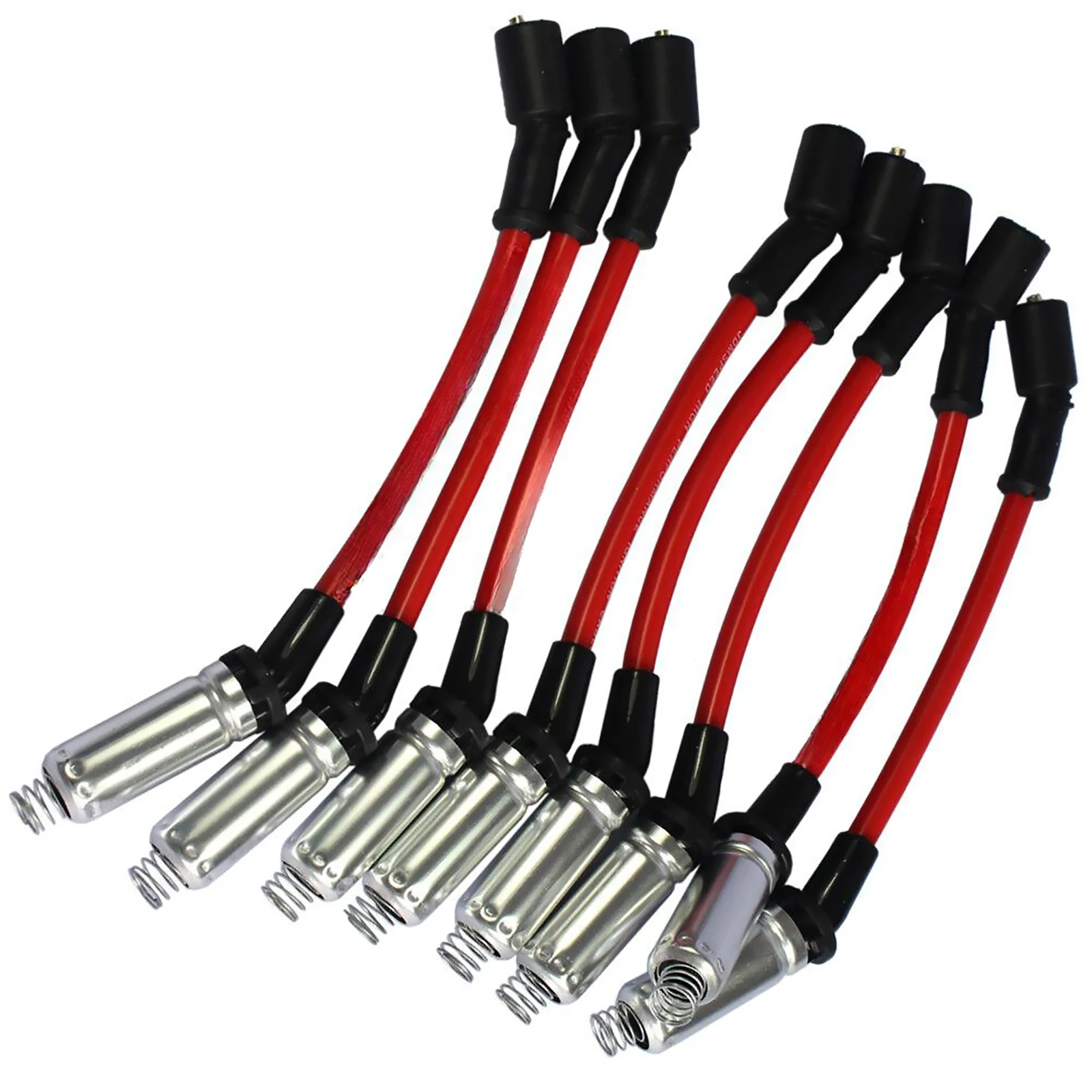 8Pcs/Set 48322R Spark Plug Ignition Wire Kit For CHEVY For GM For BUICK Car Accessory 30cm Ignition Spark Plug Cable Replacement