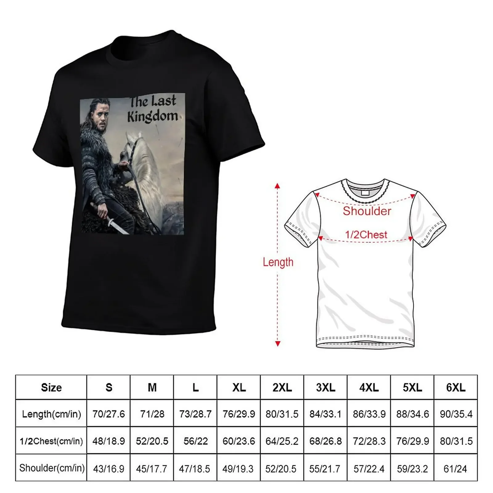 Uhtred of Bebbanburg 2 T-Shirt man t shirt oversizeds mens t shirts pack