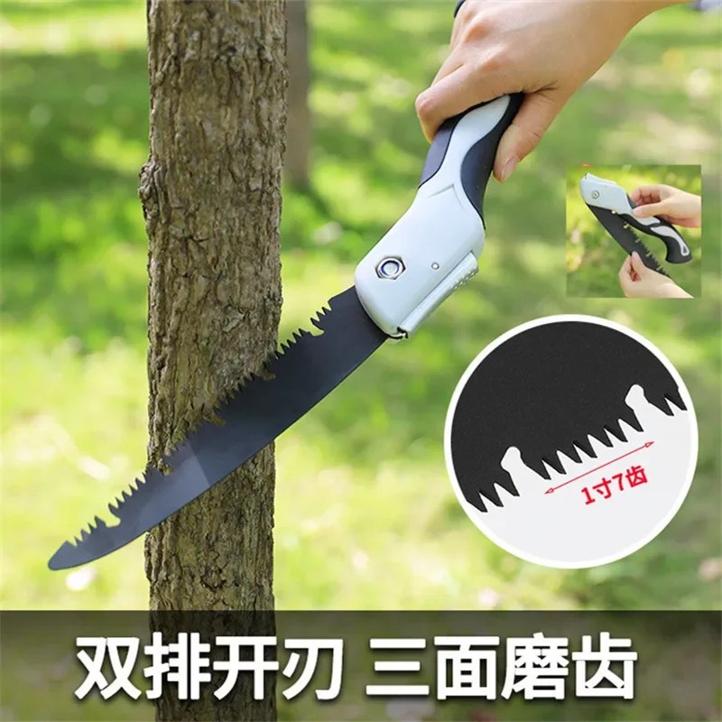 

Outdoor hand saw hand logging artifact manual sawing fast woodworking cutting