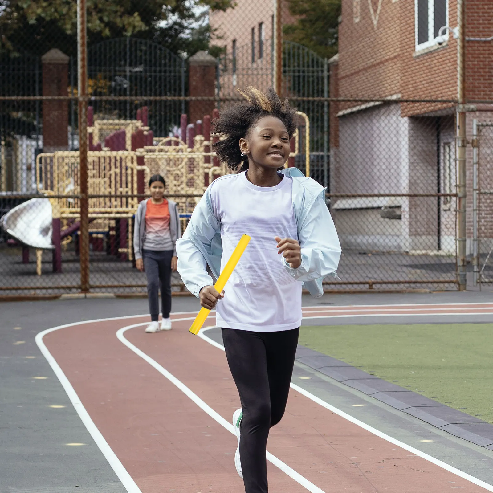 

5Pcs Relay Light Weight Colors School Competition Relay Sticks for Track Racing Stick for Race