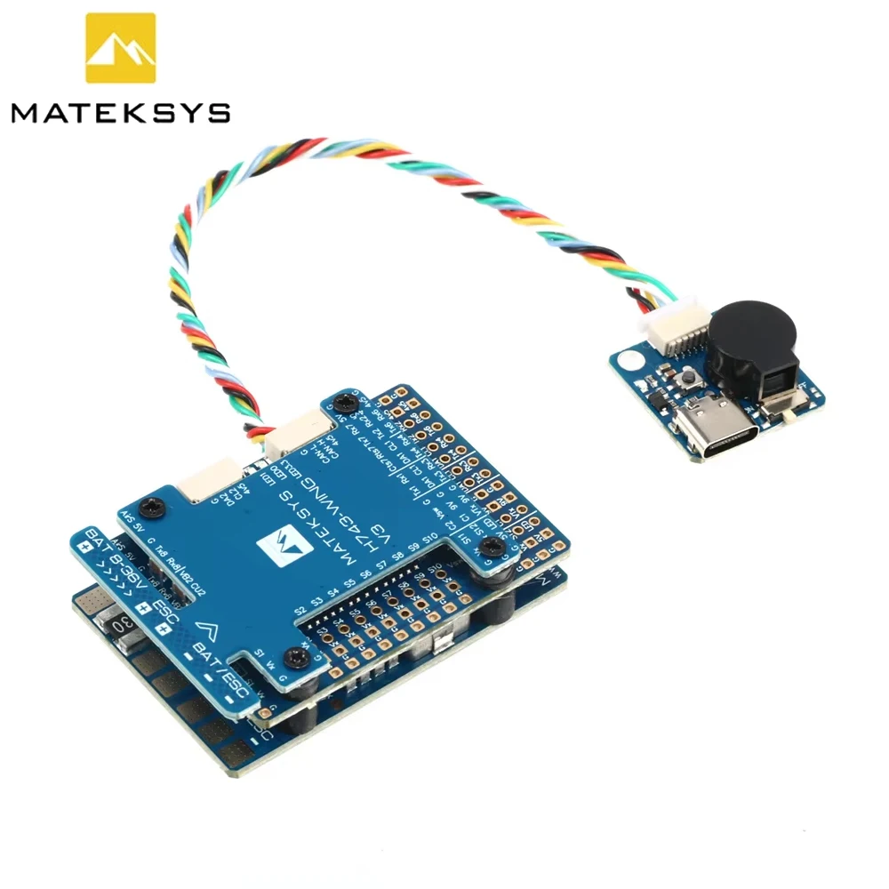 Mateksys Matek H743-Wing V3 H743 MatekH743 3-8S Flight Controller STM32H743VIH6 MCU For FPV Drone Part