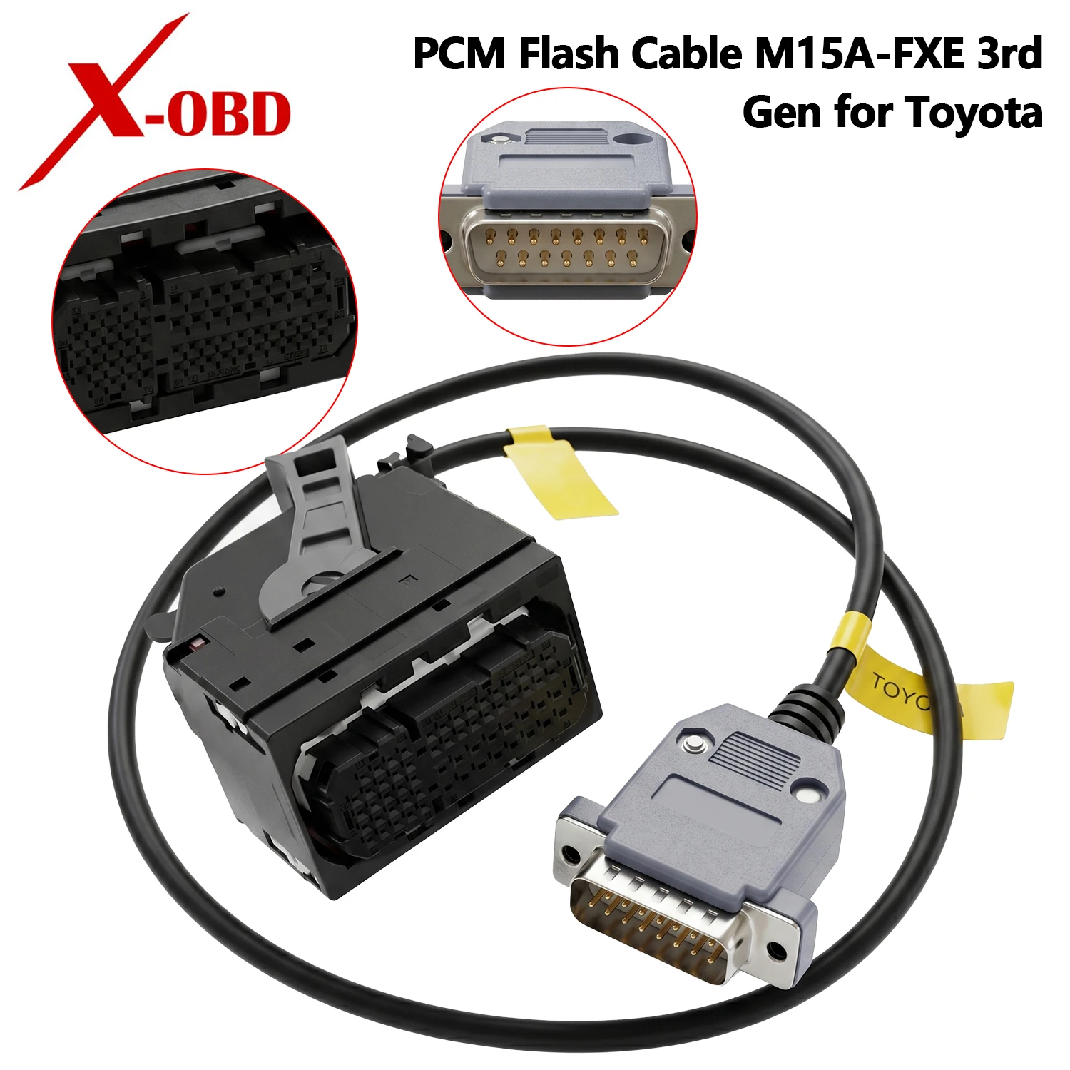 3rd Gen PCM Flash Cable for Toyota M15A-FXE ECU Tuning Tool Bench Flash Diagnostic Interface for Yaris Aqua Raize Lexus Hybrid