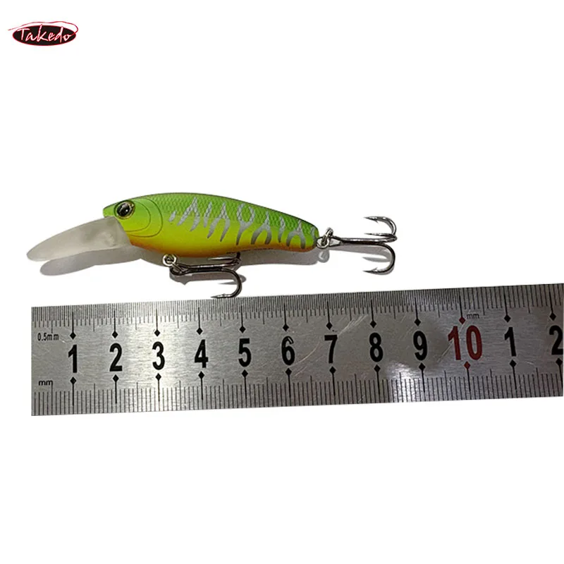 TAKEDO Smart Minnow LB50S – Señuelo flotante jerkbait para lubina - imagen 2