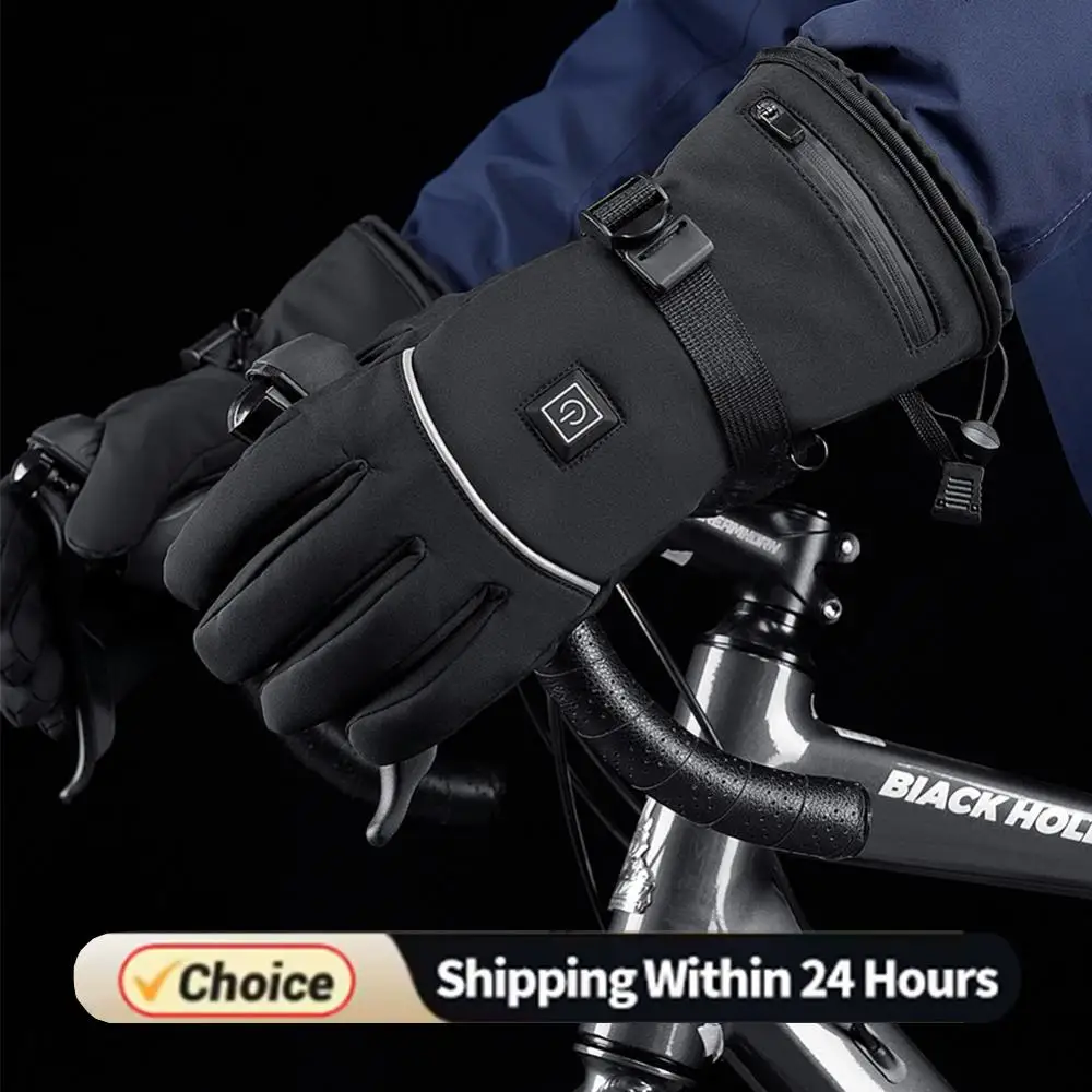 

Touch Screen Thermal Gloves Battery Powered Electric Heated Gloves Electric Heating Gloves Waterproof for Outdoor Camping Hiking