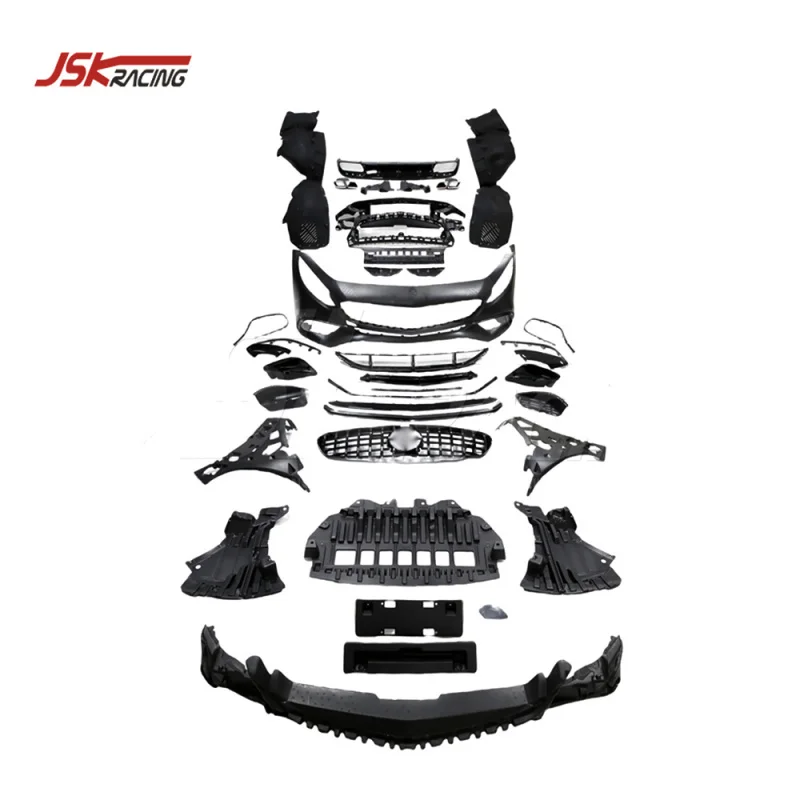 

PP Body Kits For 2015-2019 Mercedes Benz S-Class C217 S Coupe Car Bumper Upgrade To S63 AMG Style