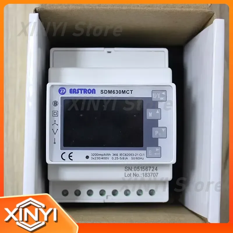 for SDM630 Modules Electricity Meter SDM630MCT V2 Model PV Solar System Electricity Smart Meter 2025 Hot Sale