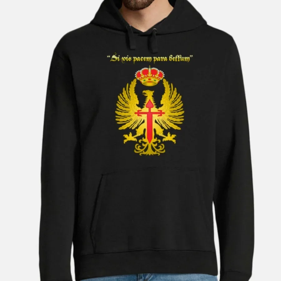 

Ejezioneito De Tierra Мужская толстовка с капюшоном Повседневные осенние и зимние толстовки из 100% хлопка