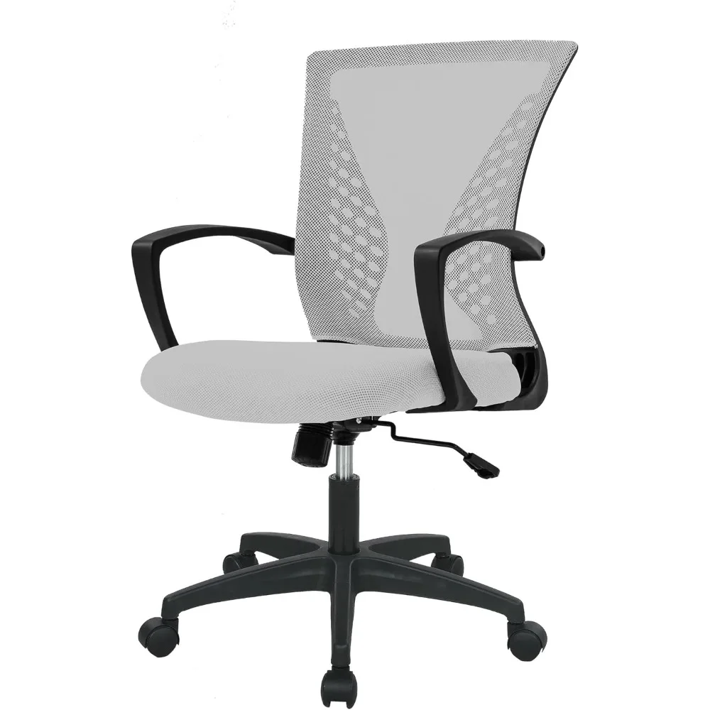 

Office Computer Gaming Chair Ergonomic Mesh Desk Chair Adjustable Video Game Chairs with 360 Degrees Swivel Wheels Armrest Lumba