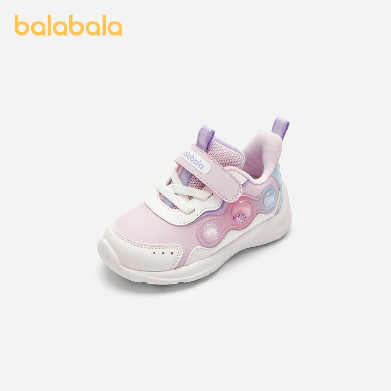 Balabala scarpe da passeggio per bambini neonati maschi ragazze 2024 nuove scarpe funzionali invernali più scarpe per bambini alla moda in velluto