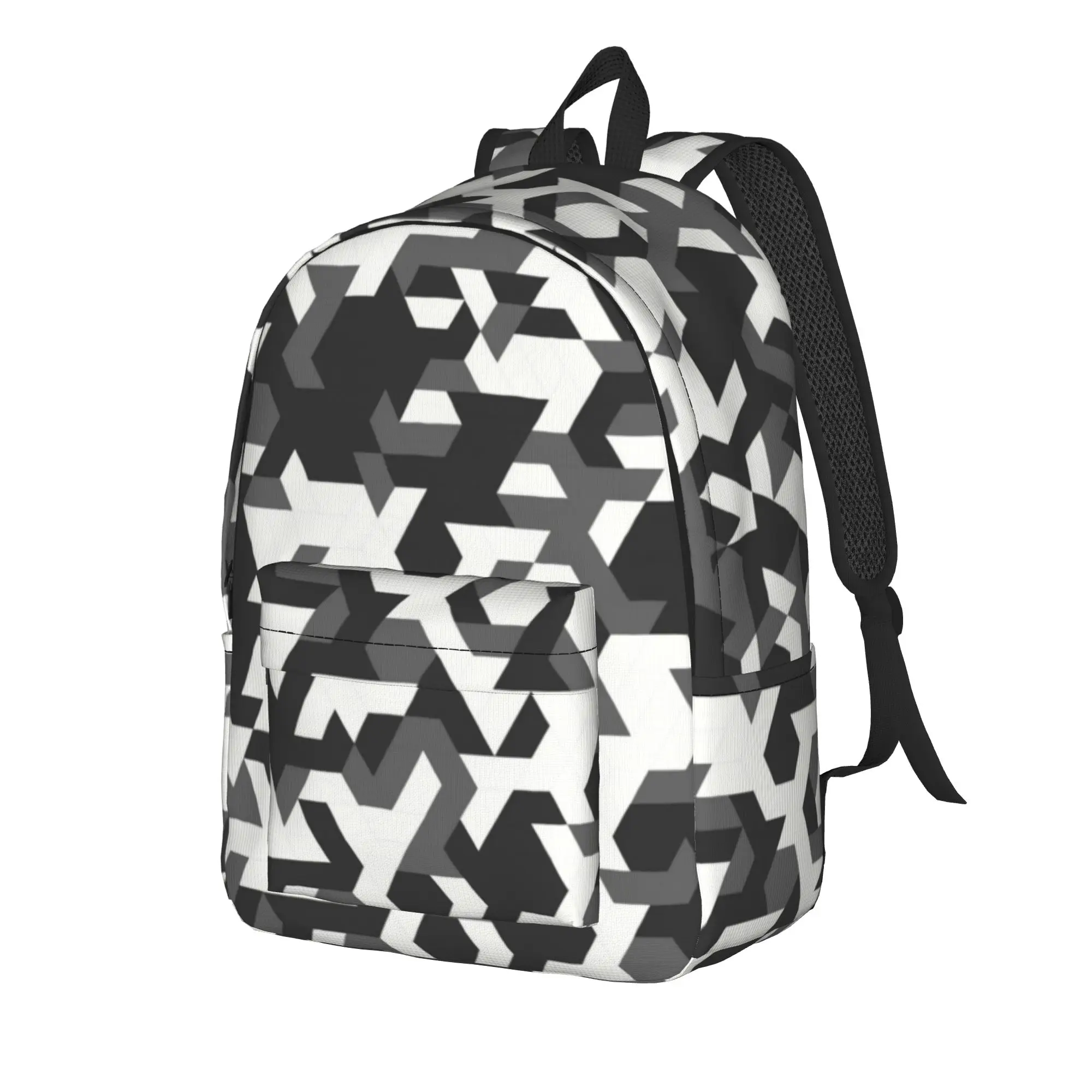Urban Camouflage Cool Backpack Sports High School Work Military Daypack for Men Women Laptop Shoulder Bag