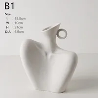 Creative Flower Vase Living Room - Ceramic Flower Pot Decoration 9