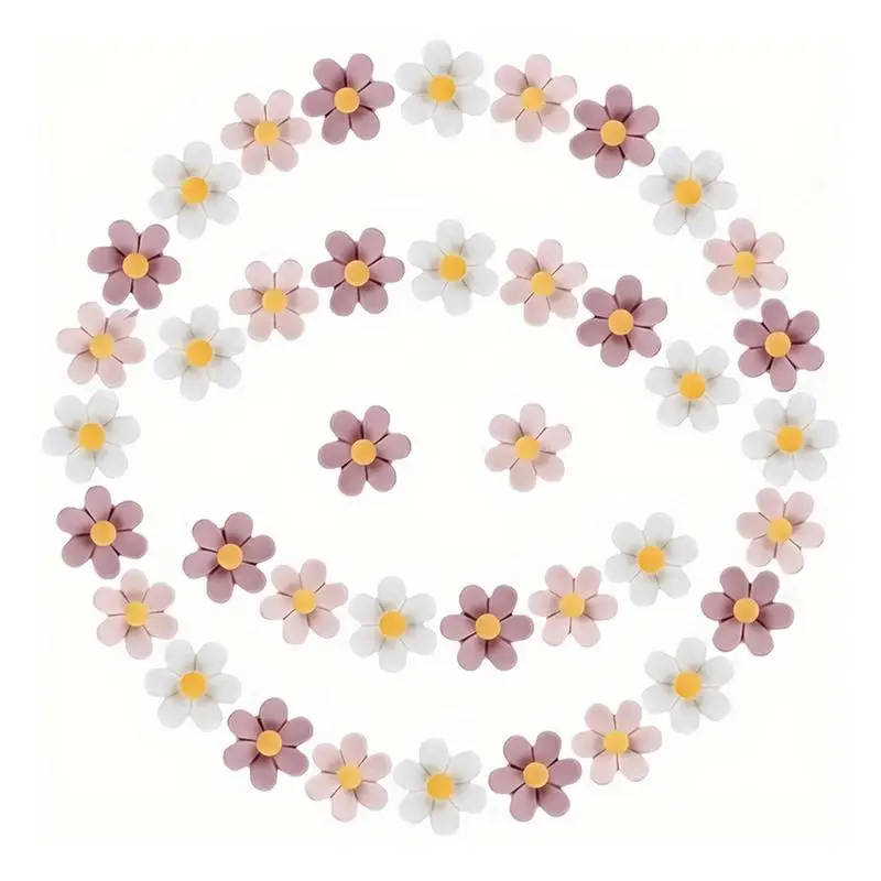 Push Pins decorativos, 30X Flower Cork Board, Estética 3D Imagem Cabides, Unhas, Recurso Criativo, Pushpin de Parede para Tachinhas