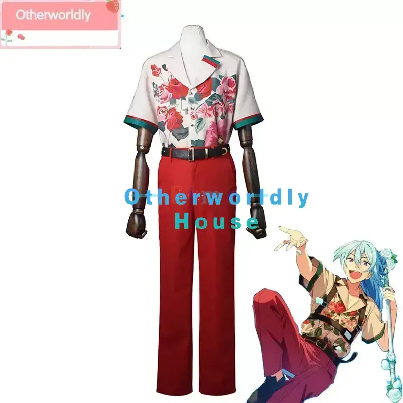 

Game Ensemble Stars Hibiki Wataru Cosplay Costume Anime Clothing Casual Wear Shirt Pants Halloween Party Uniforms Custom Made