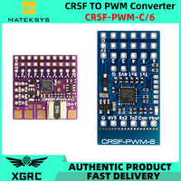 MATEK CRSF TO PWM Converter CRSF-PWM-6 CRSF-PWM-C for TBS Crossfire Nano RX SE DIY Parts