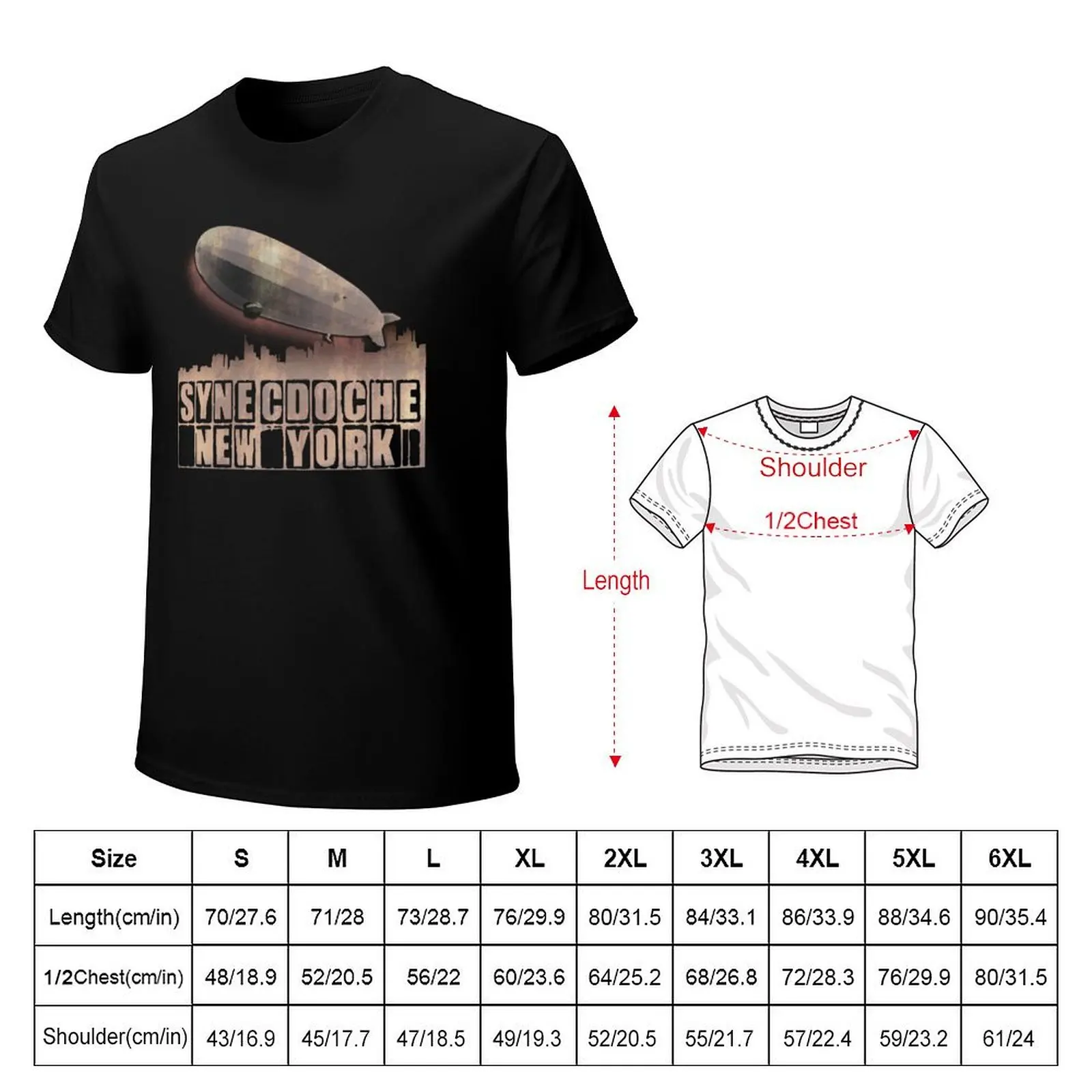 Charlie Kaufman S Synecdoche New York 17 T-Shirt Big and Tall Short Sleeve Tee