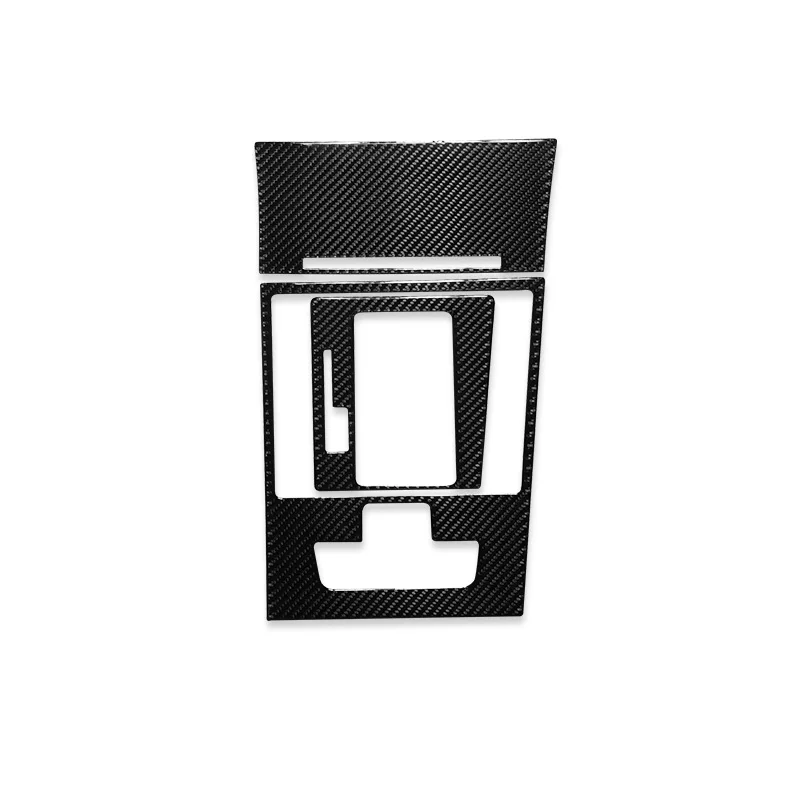 

For SKODA SUPERB 2019-25 Soft Carbon Fiber Central Control Gear Shift Panel Decorative Frame