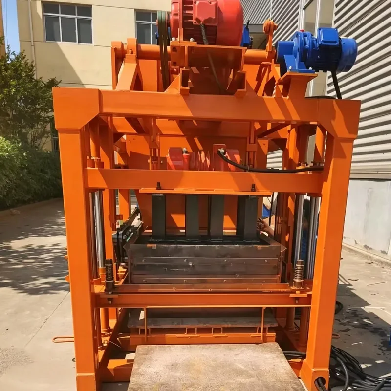 Industrial QT4-28/25 PLC Controlled Automatic Hydraulic Paving Block Making Machine Concrete Raw Material Brick Making
