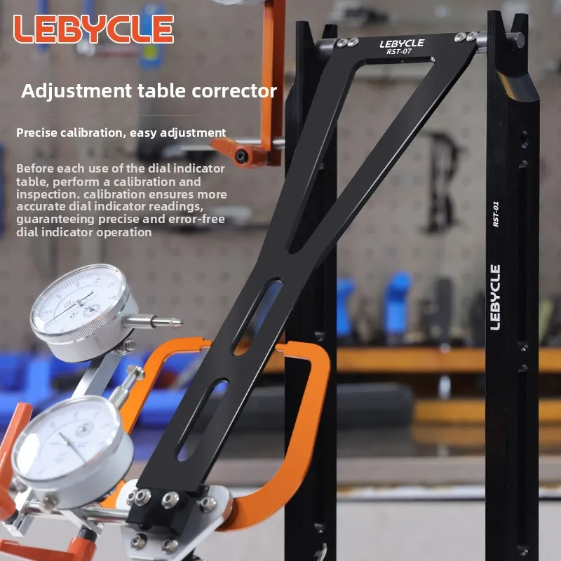 Mountain Road Bike Rim Adjuster Corrector Rim Adjuster Rim Center Measurement Universal Adjustment Tool