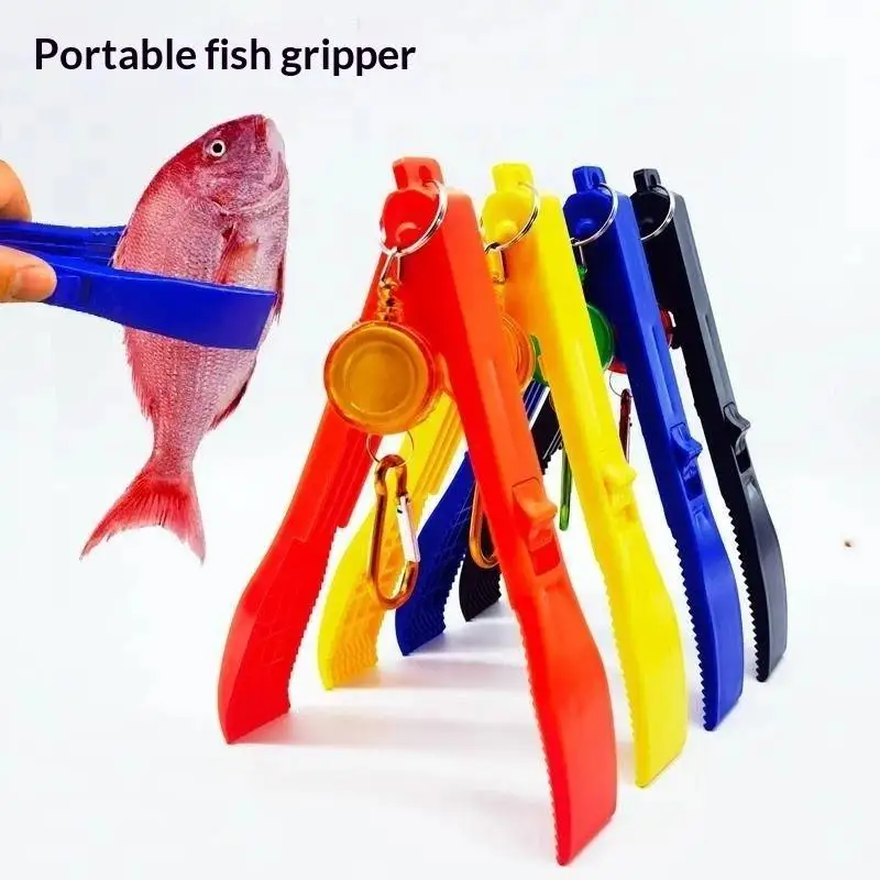 Multifunctional Lockable Fish Lip Gripper Labor-Saving Non-Slip Fish Grip Controller for Amateur Anglers