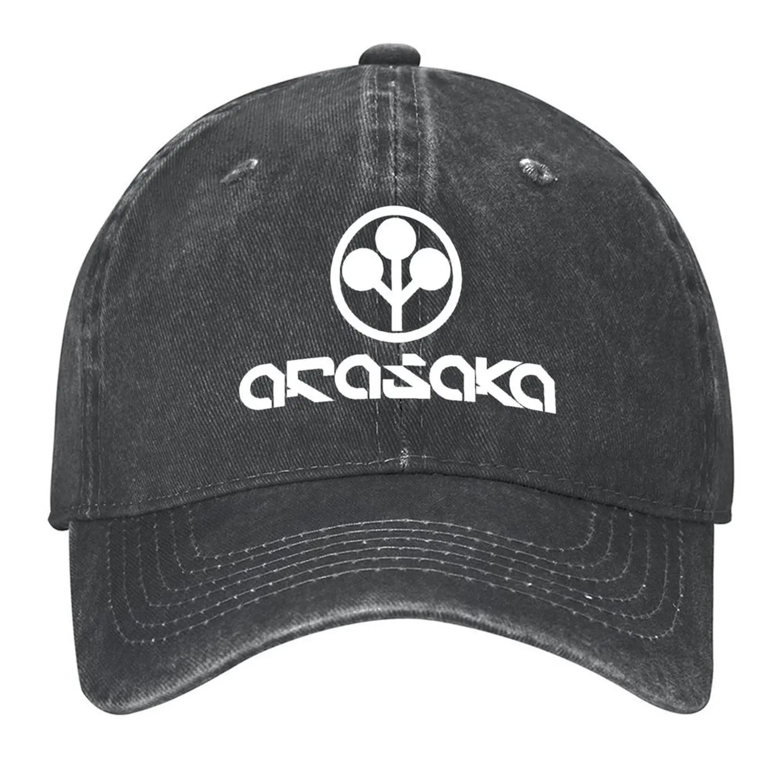 

Arasaka Corp White Logo Baseball Cap sun hat Trucker Hat Vintage Unique hats Women's Golf Wear Men's