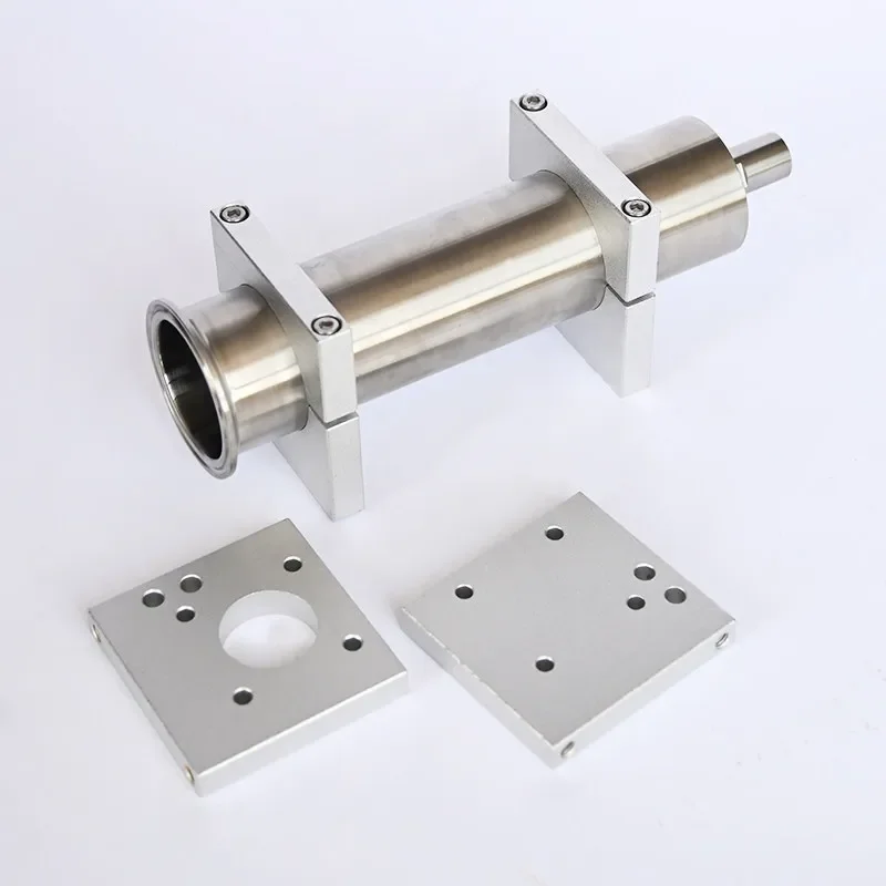 SS304 Quantitative Piston Cylinder Aluminum Bracket Assembly Pneumatic Filling Machine Piston Cylinder 30 - 15000ml