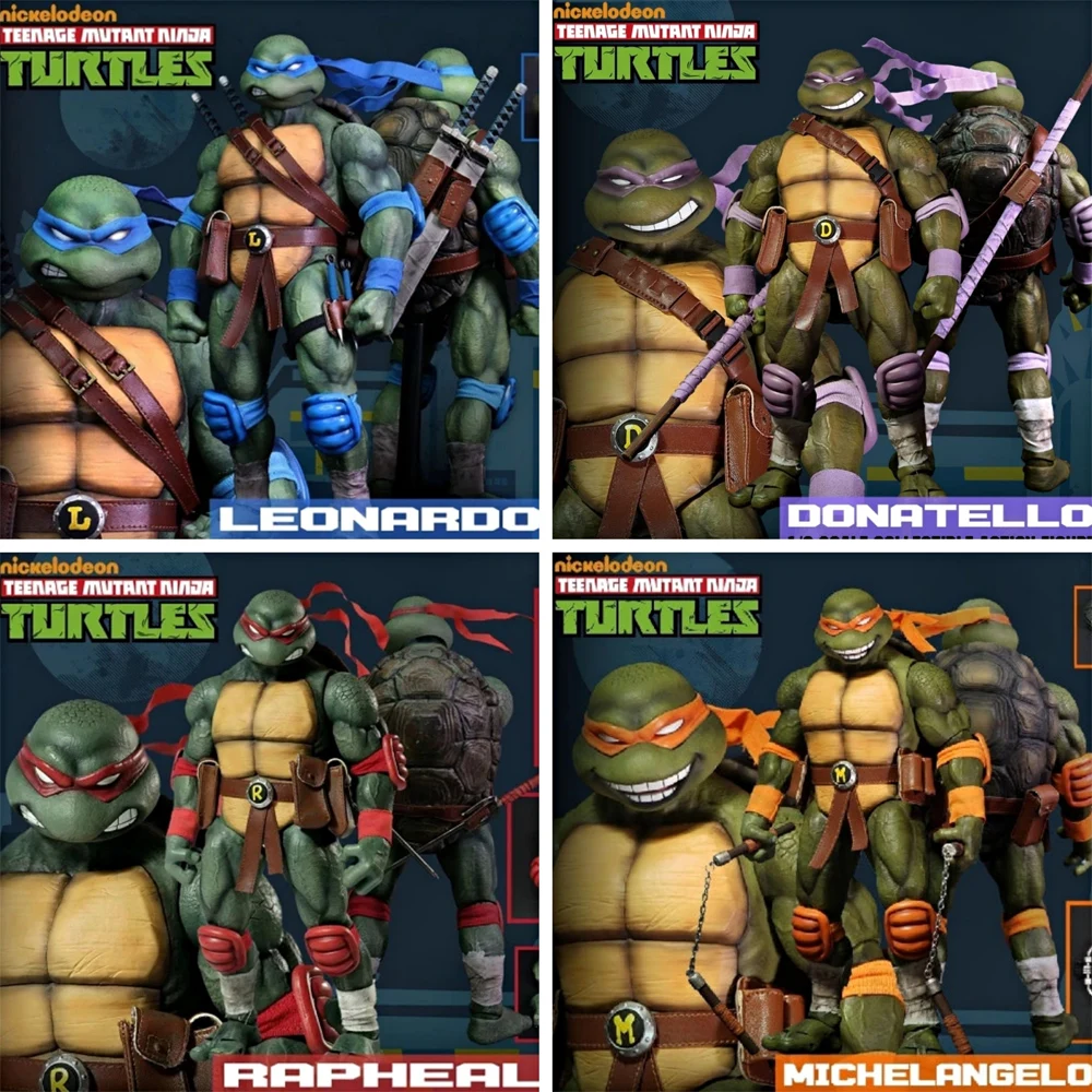 

Teenage Mutant Ninja Turtles Original DreamEX Turtles Leonardo Da Vinci Donatello Michelangelo Raphael 1/6 Action Model Toys