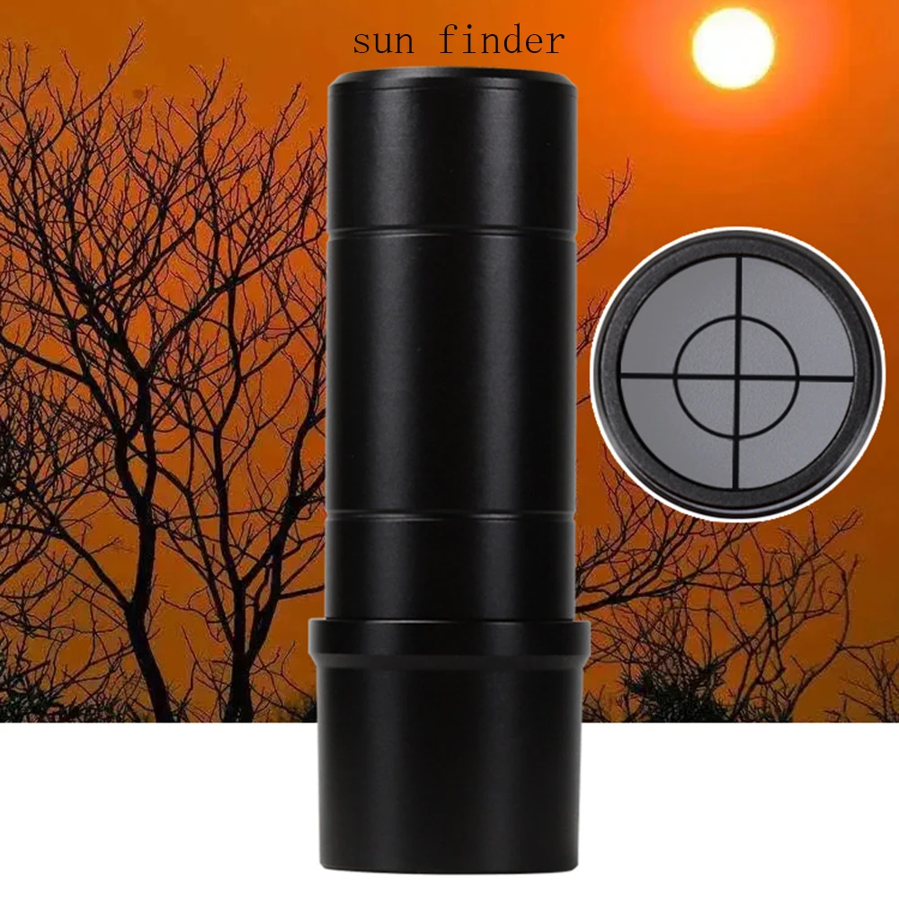 Окуляр, астрономический телескоп, средства для наблюдения за солнечной батареей, датчик на солнечной батарее Heliostat для определения отклонения от Затмения