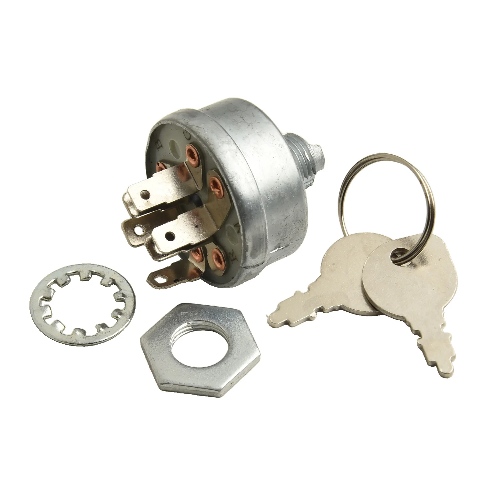 Ignition Switch Engineered for Durability Featuring Two Keys Compatible with Models For AM38227 33398 and 430110