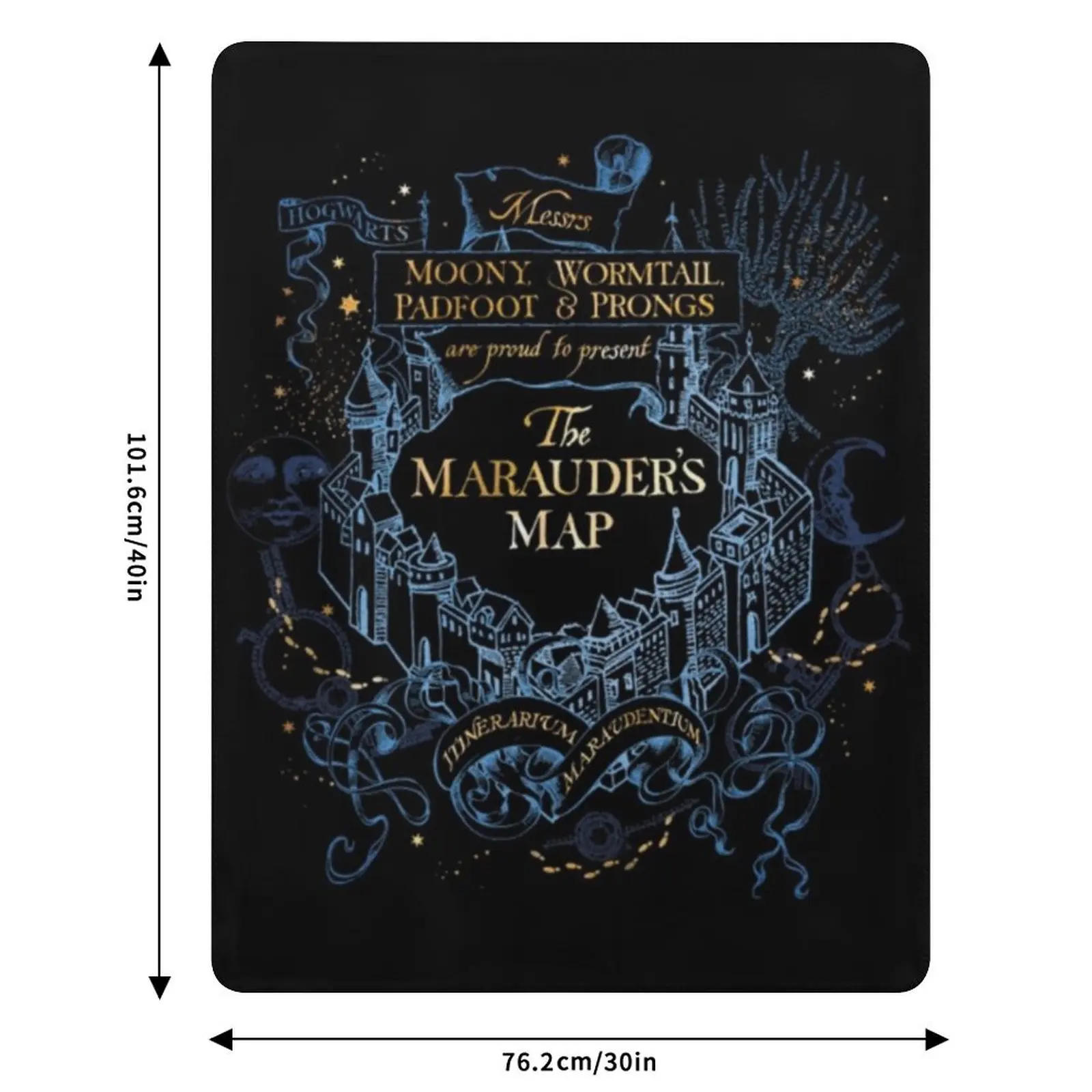 HP Marauders |Magic, 2022 BEST TO BUY (542K) ????? LIMITED EDITIONPERFECT GIFT Throw Blanket Blankets For Sofas Blankets