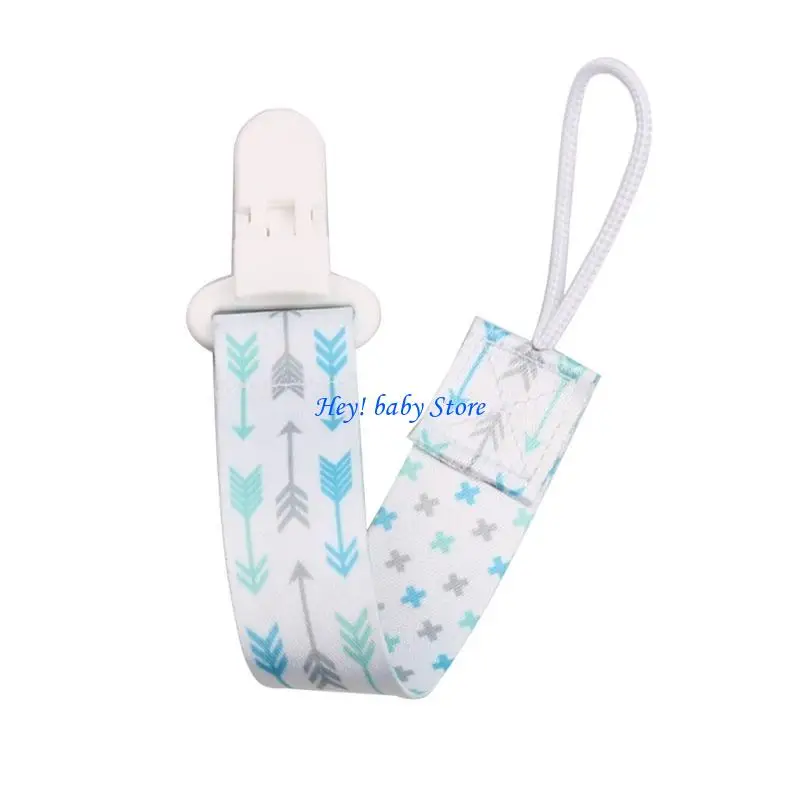 

Q1FE Pacifier Clip Pacifier Strap Holder Anti-drop Chain Shower Gift for Boys Girls