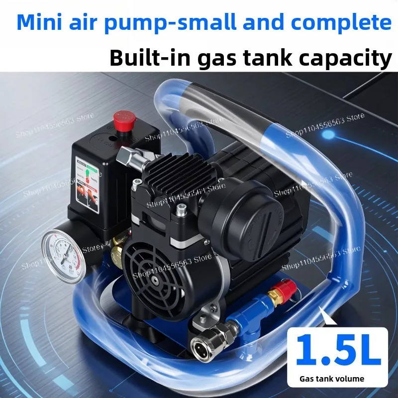 Brushless lithium battery air compressor pump portable small bass air compressor mini