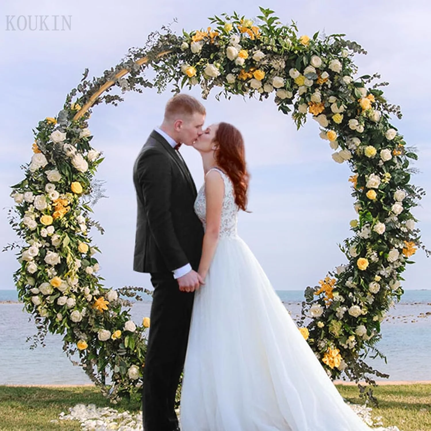 

Wedding Fashion Arch Metal Frame Suitable for Background Decoration Frames Such As Weddings Birthdays Parties and Photography