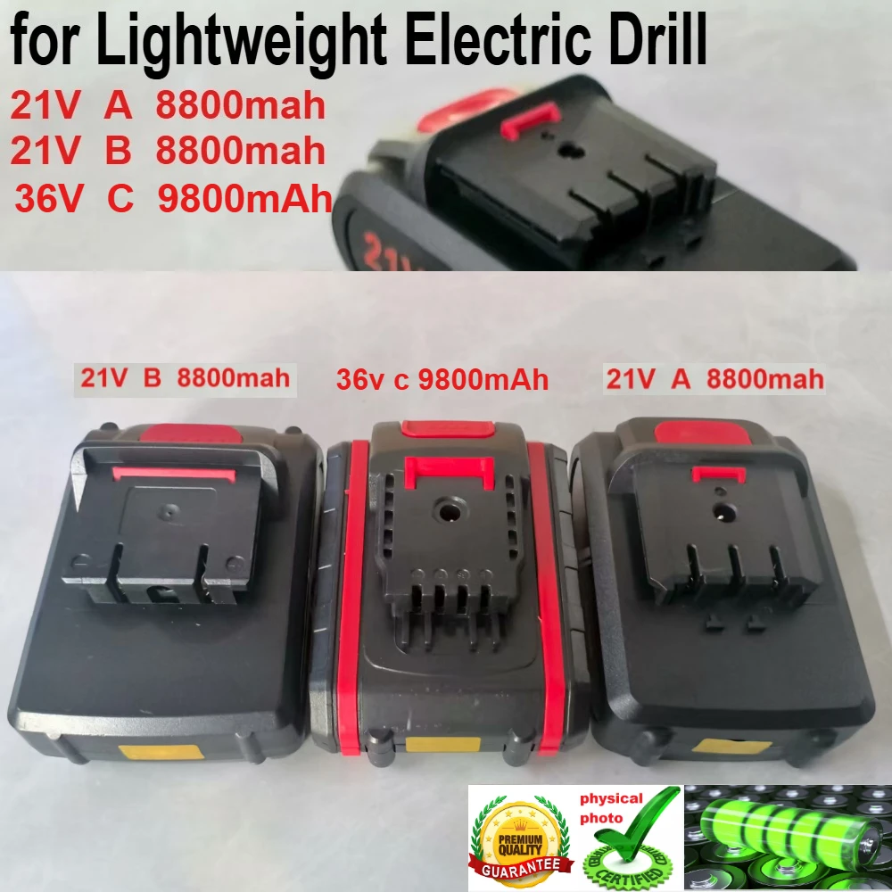 2026 Новый 21 В A/B 8800 мАч 36 В 9800 мАч аккумуляторная батарея для электрических инструментов легкая электрическая дрель литий-ионная батарея 2026 Новый 21 В A/B 8800 мАч 36 В 9800 мАч аккумуляторная батарея для электрических инструментов легкая электрическая дрель литий-ионная батарея