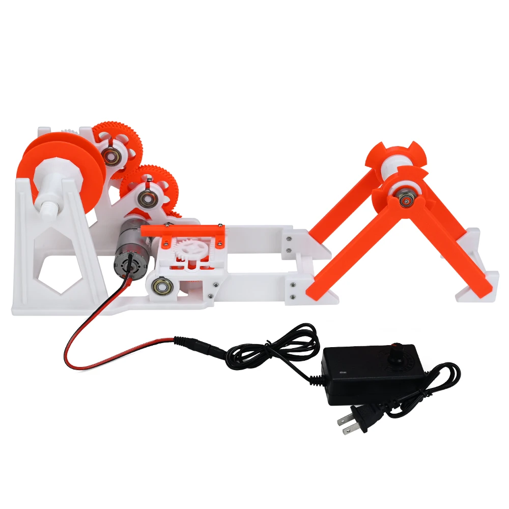 Filament Spool Winder Machine 3D Printing Wire Winding Hand-cranked PETG Electric Reel Storage Organization