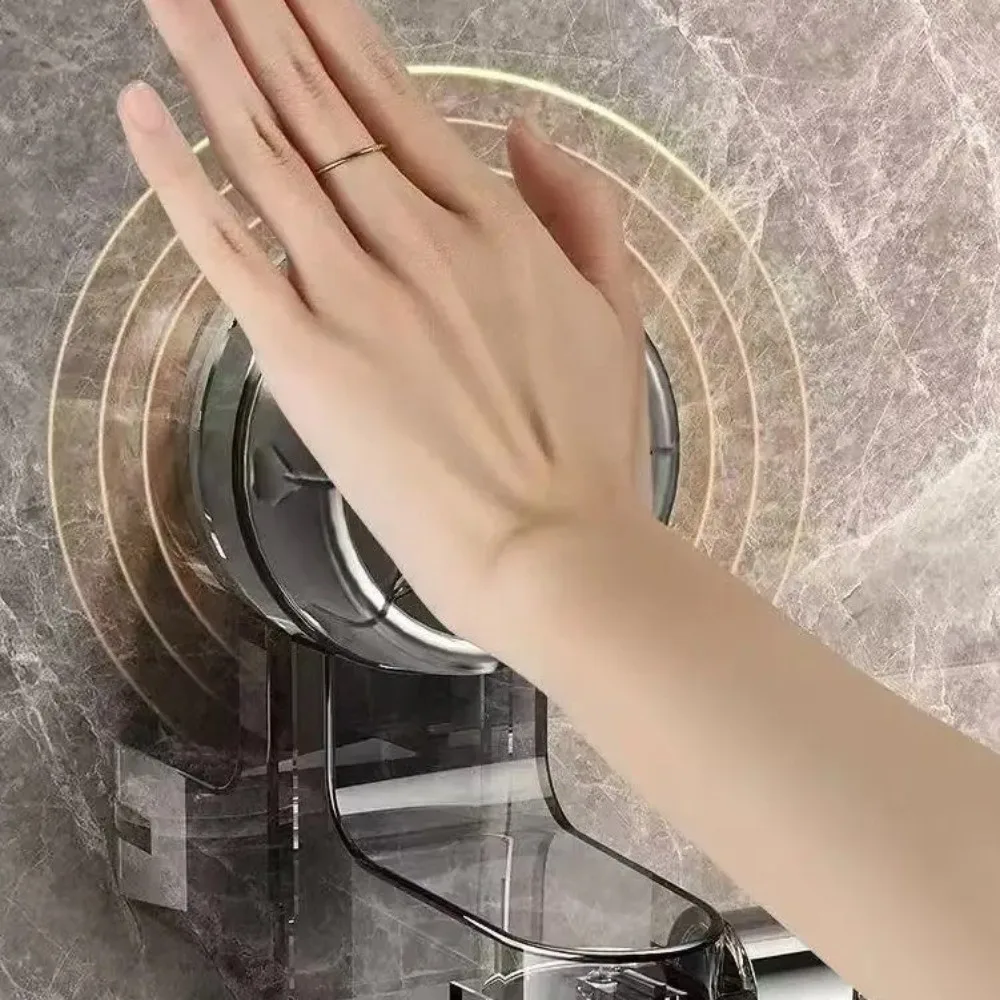 

New Suction Cup Towel Rack Stainless Steel Expandable Bath Holder No Drilling Required Wall Mounted Storage She