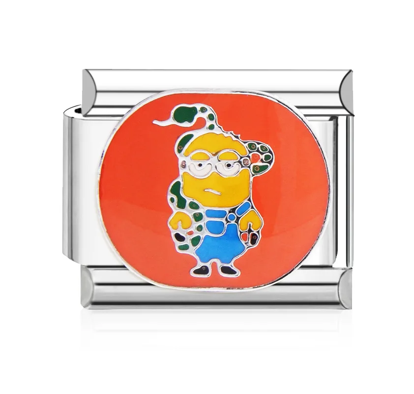 متجر سحر إيطالي سوار إيطالي ساحر 9 ملم سلسلة صفراء لطيفة صغيرة يمكنك صنعها بنفسك