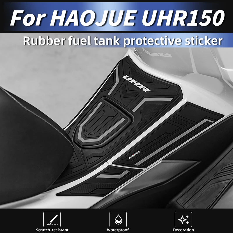 

For Haojue UHR150 Premium Rubber Fuel Tank & Body Stickers 3M Adhesive Anti-Slip Anti-Scratch Kits