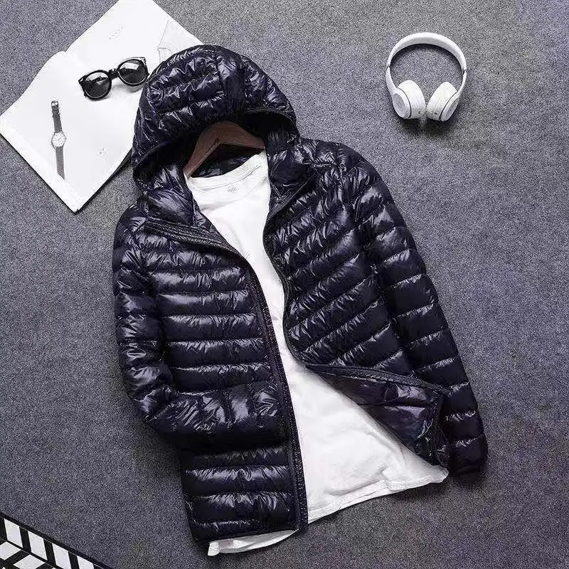 Variant: Navy blue hooded