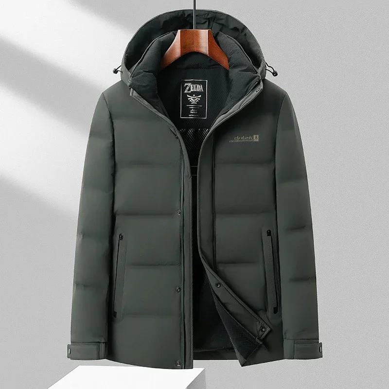 

Mens Cold Coat 2024 New Short Down Jacket Luxury Designer Clothing Winter Warm Thick Warm Winter Mens Down Jacket