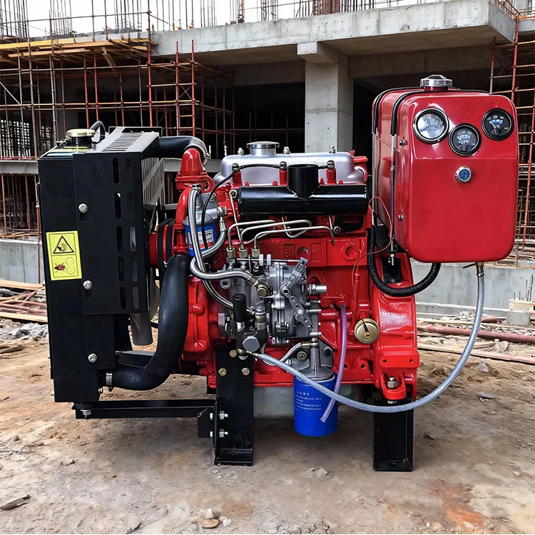 

Water Cooled Four-Stroke Single Cylinder 18HP Zs1105 Direct Injection Diesel Engine