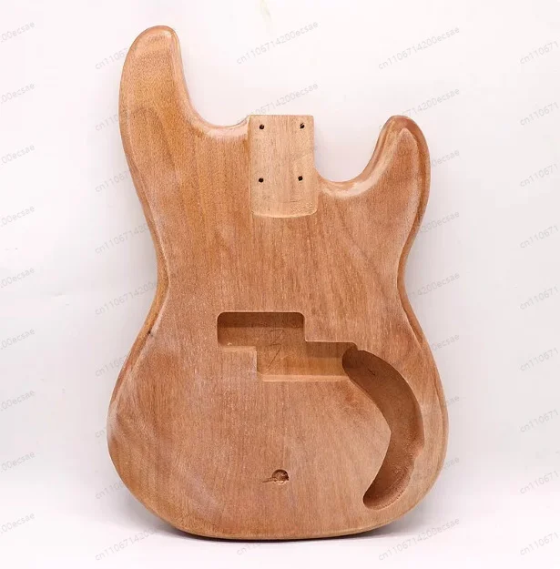 Electric bass body Guitar body Okoume wood material Guitar body, electric bass body DIY modification