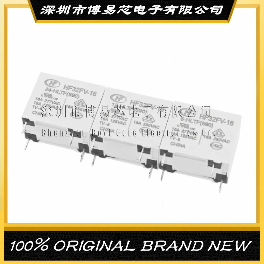 

HF32FV-16-5/12/24-HLTF set of normally open 4 pins 16A277VAC 5V12V24V