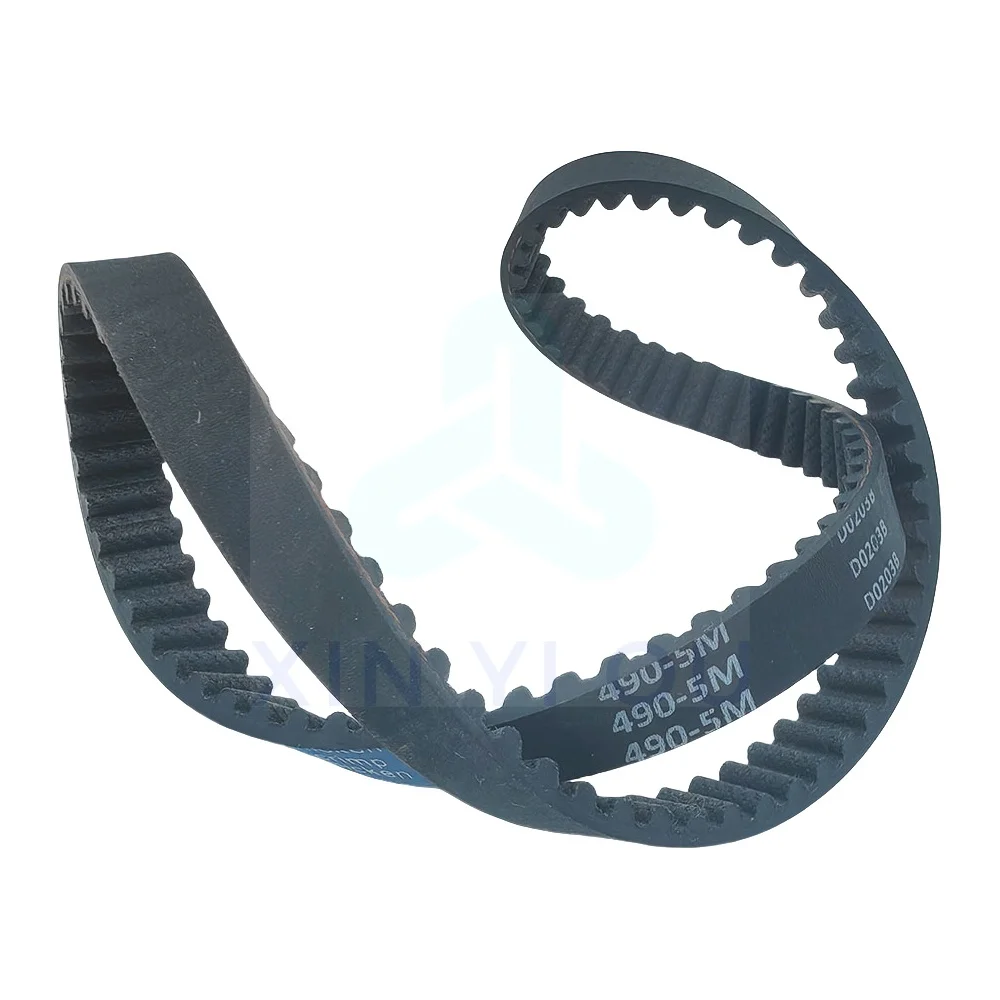 HTD-5M  closed-loop rubber timing belt type 940~1130-5M, width 10/15/20/25/30mm  for 3D Printer CNC, High Precision No Splicing