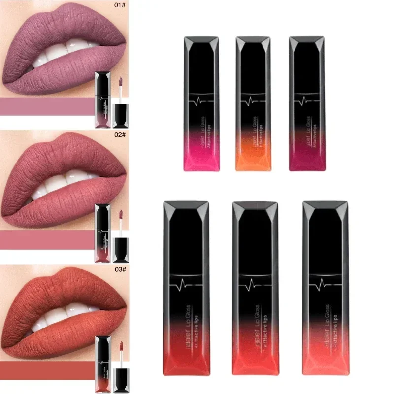 Best Lip Makeup 17 Color Sexy Matte Long Lasting Lipgloss Liquid Lipstick Lip Cream Gloss Lip Makeup Beauty Cosmetics