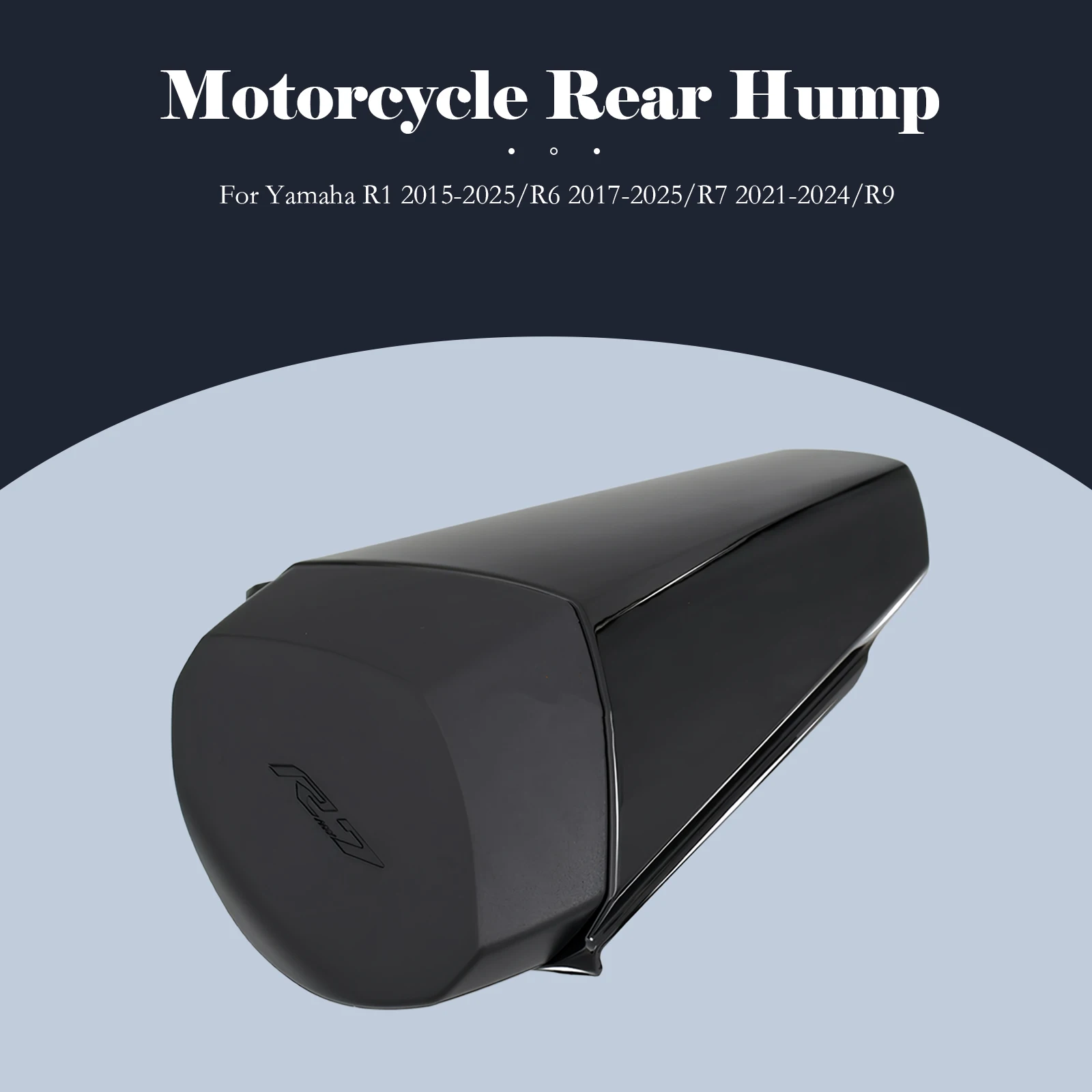 Motorrad-Soziussitzabdeckung / Hump-Verkleidung für Yamaha YZF-R7 YZF R7 2021 2022 2023 2024 YZFR7 Heckkissen