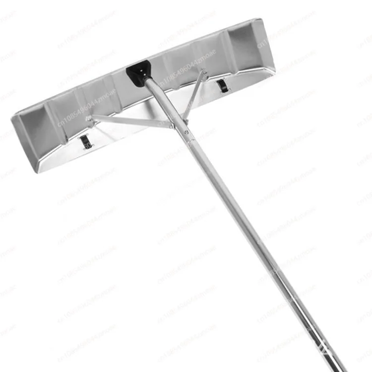 

Outdoor snow removal tool, roof sno w rake sn ow scraping push snow sho vel, aluminum sno w rake push sn ow board sno w sho vel