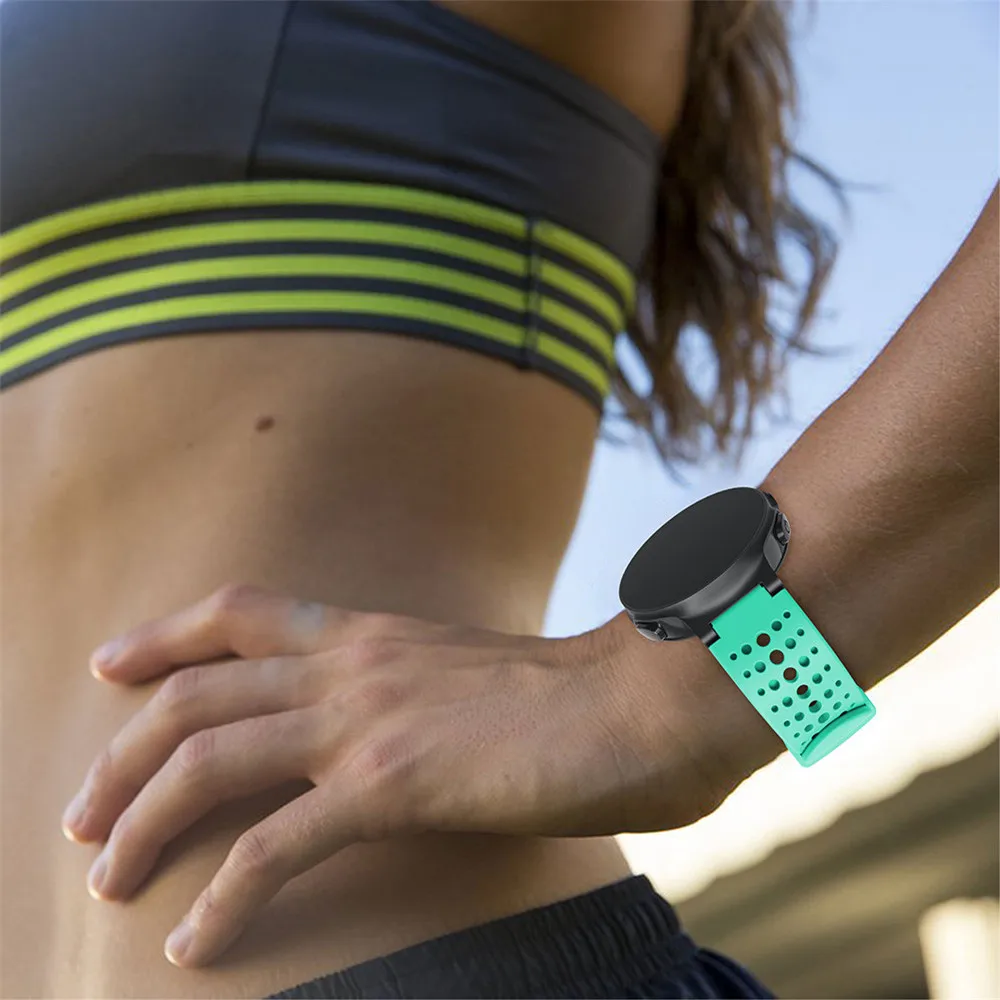 Neues 6-Farben-Silikon-Ersatzarmband für Garmin Forerunner 230 235 220 620 630 Uhrenarmbänder mit Werkzeug Outdoor-Sportarmband – Detail 30